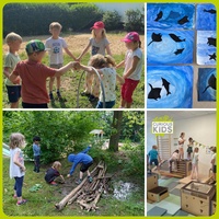 <p><strong>Ferienkurse in allen Schulferien für Kids zwischen ca. 5 und 10 Jahren!<br><br></strong>Jede Ferienwoche wird sehr abwechslungsreich!<br>- lustige Bewegungsspiele<br>- kniffelige Brettspiele<br>- Kreatives: malen, basteln und tanzen<br>- spannende Experimente & DIY-Projekte<br>- Ausflüge, z.B. in den Wald oder auf verschiedene Spielplätze<br>- Fantasiereisen & Entspannungsgeschichten<br>- viel Outdoor-Zeit<br>- Fun Facts rund um das Wochenmotto<br>Ihr könnt zwischen ganz- oder halbtags wählen. Morgens könnt ihr die Kids zwischen 8:30 und 9:00 vorbei bringen. Für die "Ganztagskinder" endet der Tag um 15:30. Die "Halbtagskinder" werden entweder um 12:00 abgeholt oder gebracht.<br><br>Allgemeine Infos zu unseren Ferienkursen findet Ihr auf unsere Homepage</p>
<p><a href="https://www.curiouskids.de/kursplanundanmeldung" target="_blank" rel="noopener">Anmeldung hier</a></p>
<p><br><br></p>
