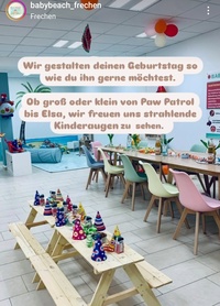 <p>Salzinhalatorium für Kinder und Eltern</p>
<p>Workshops, Kurse, Coachings</p>
<p>Verschiedene Events</p>
<p>Cafe am Beach</p>
<p>Location für Kindergeburtstage</p>